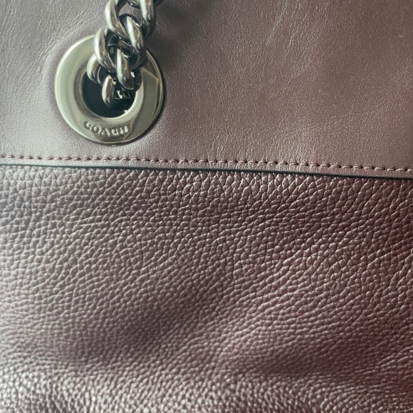 Coach Brown Leather Shoulder Bag - Picture 12 of 12
